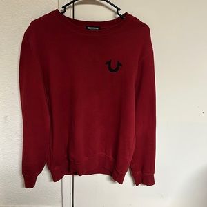 True Teligion Sweatshirt Red size Small